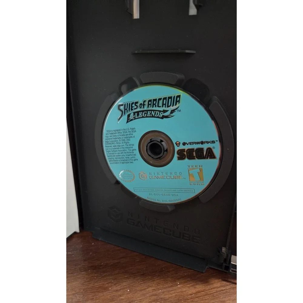 Skies of Arcadia Legends (Nintendo GameCube, 2003) No Manual